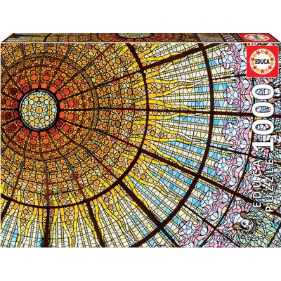 Educa Пъзел Educa - Дворецът на Каталунската музика, 1000 части (EDU19256)