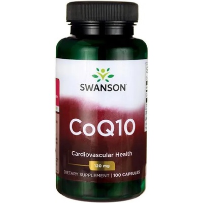 Swanson CoQ10, 120 mg, 100 капсули, Swanson (SWU365)