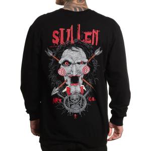 SULLEN мъжка тениска с дълъг ръкав sullen - sawllen - scm7648_jtbk