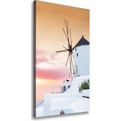 Vertikálny foto obraz na plátne Santorini Grécko 50x100 cm