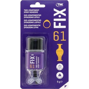 TKK ЛЕПИЛО ДВУКОМПОНЕНТНО tkk fix 61 6гр (51784)