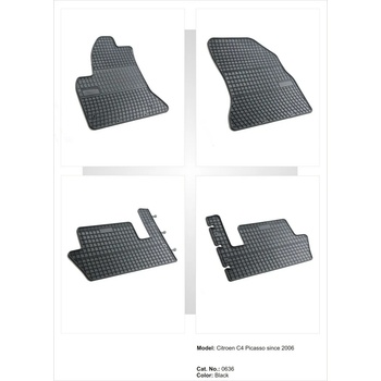 Image 1 of FroGum Гумени стелки за CITROEN C4 Piccaso I (2007-2013), марка Frogum (0636)