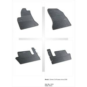 FroGum Гумени стелки за CITROEN C4 Piccaso I (2007-2013), марка Frogum (0636)