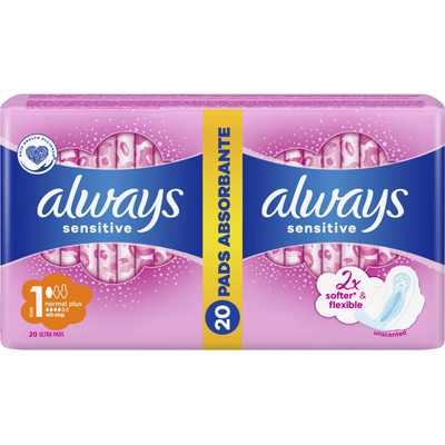 Always Ultra Normal Plus Sensitive 20 ks