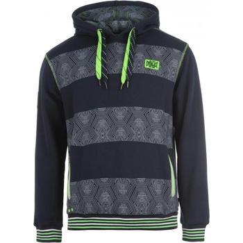 Everlast Xfluo Printed Hoody Mens Navy/Green