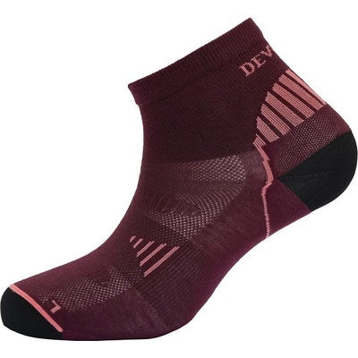 Devold ponožky Running Merino Ankle Sock Wmn červená/ružová