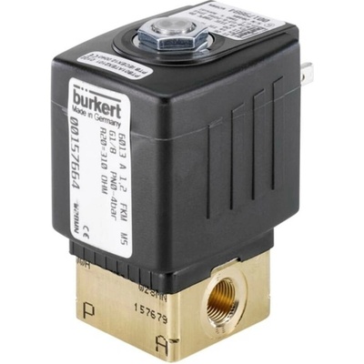 Bürkert magnetický ventil 220699 6013 48 V G 1/8 objímka Menovitá vzdialenosť 3 mm kľudová poloha otvorená 1 ks