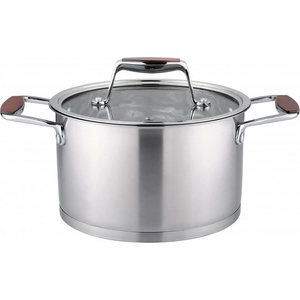 Voltz Тенджера Oliver Voltz OV51210P18 Berlin Premium Collection, 18 см, 2.6 л, Неръждаема стомана 18/10, Индукция, Инокс (5V51210P18) - topmall