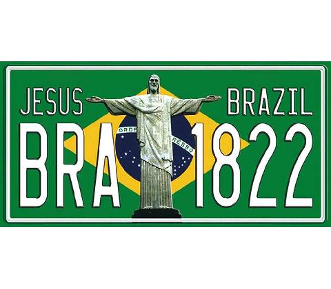 Ceduľa značka Brazil