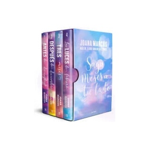 ESTUCHE SAGA MESES A TU LADO EDICION ESTUCHE CON 4 NOVELAS | JOANA MARCUS (ISBN: 9788410050907)