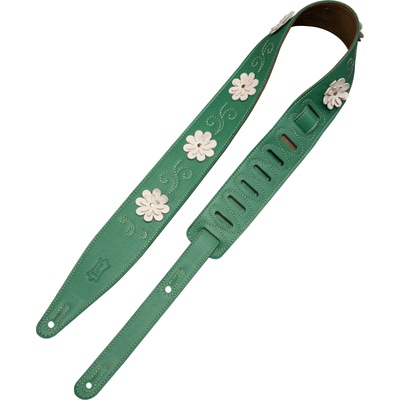 Levy's In Bloom Daisy Chain Green Каишка за китара (MG317IB-001)