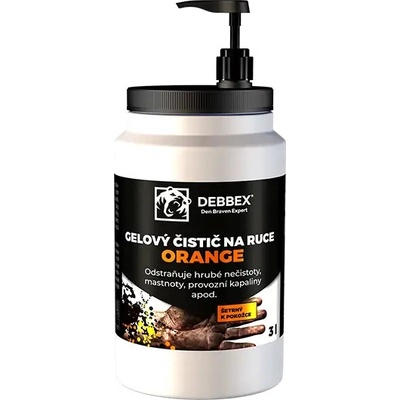 Den Braven Gélový čistič na ruky Orange 3 l