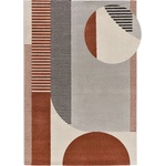 Universal Килим в червен сив цвят 200x290 cm Gaia - Universal (50995)