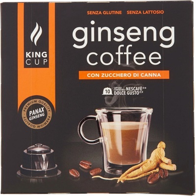 King Cup Ženšenové Kapsule Kompatibilné Dolce Gusto 10 ks