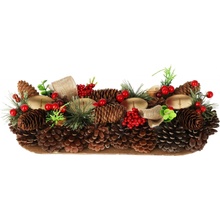 Home Styling Collection Adventní věnec ze šišek 41 cm