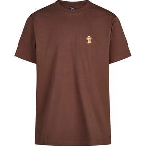 Iriedaily Мъжка тениска Iriedaily Cookieman Emb Tee T-shirt - Dark Coffee (216-2490-0612)