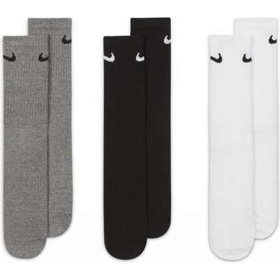 Nike Everyday Lightweight Training Crew Socks 3 Pairs viacfarebné