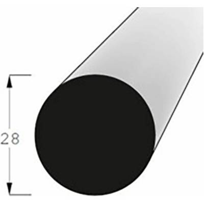 Lišta kruhová borovice prům.28mm, délka 240cm