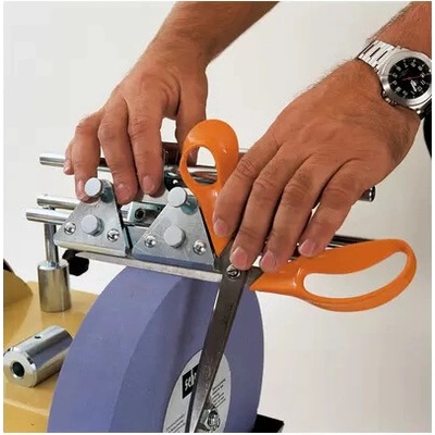 89490710 Přípravek na broušení nůžek Scheppach jig 160