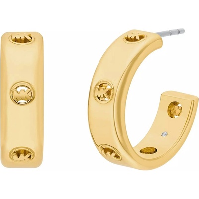 Michael Kors Pozlátené kruhové náušnice Premium MKJ8617710