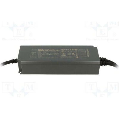 MEAN WELL PWM-200-24DA2 Napájecí zdroj: spínaný; pro LED pásky; DALI,DALI 2; 200W; 24VDC