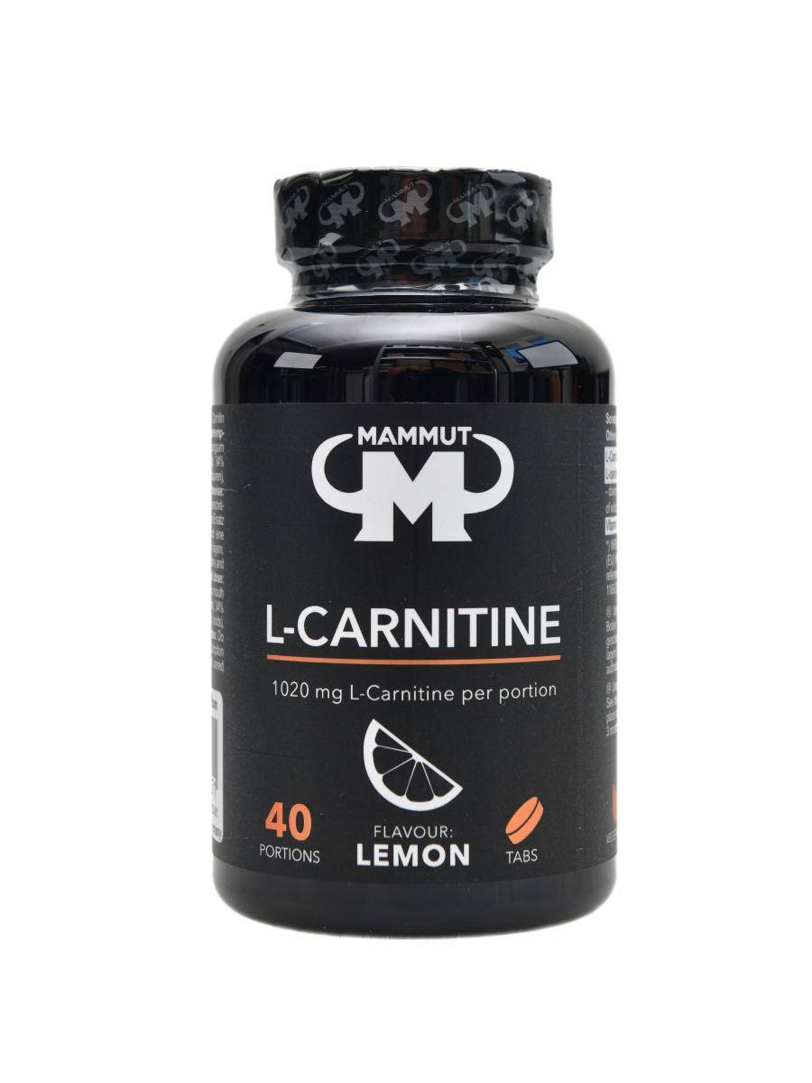 Mammut Nutrition L-Carnitine 80 tablet od 265 Kč