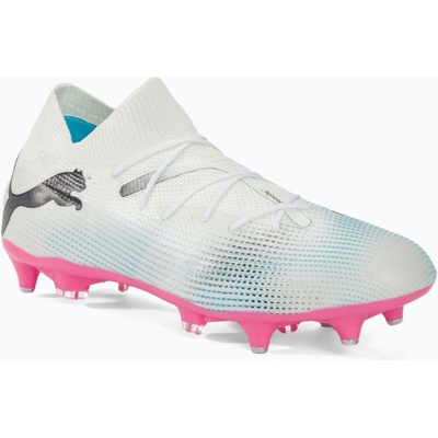 PUMA Футболни обувки Puma Future 7 Match MxSG puma white/puma black/poison pink