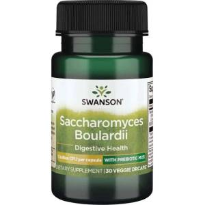 Swanson Saccharomyces Boulardii, 30 растителни капсули, Swanson (SWA012)