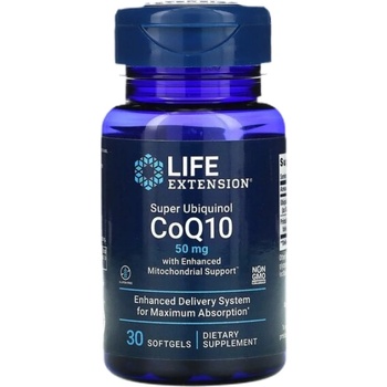 Life Extension Super Ubiquinol CoQ10 with Enhanced Mitochondrial Support 50 mg [30 Гел капсули]