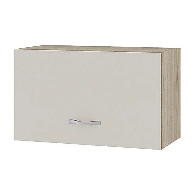 ИРИМ Горен шкаф с хоризонтална врата Сити АРС-15 дъб сонома арвен / сатен 60 см