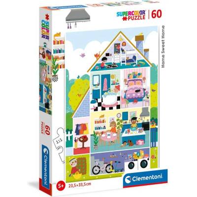 Clementoni 60ч. Пъзел Home Sweet Home (1007955F)