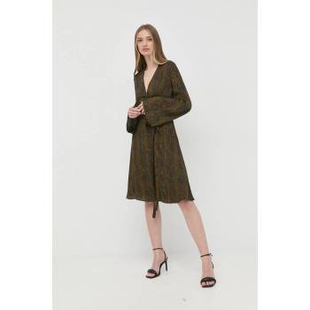 Trussardi Рокля Trussardi в зелено къс модел разкроен модел (56D00677.1T006065)