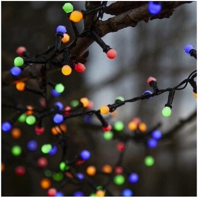 Eglo -LED Vonkajšia vianočná reťaz BERRY MINI 300xLED 8 funkcií 11m IP44 multicolor EG411349