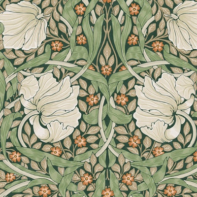 William Morris At Home 124242 Vliesová tapeta na zeď, rozměry 10 x 0,52 m