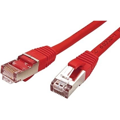 Value 21.99.1261 S/FTP patch, kat. 6, LSOH, 5m, červený