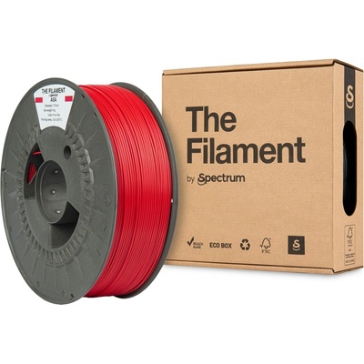 Spectrum The Filament" by Spectrum TF-24210, ASA, 1.75mm, PURE RED, 1kg (TF-24210)