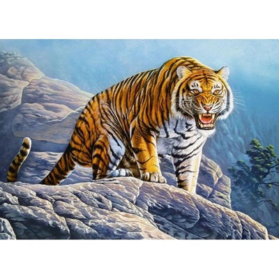 Castorland Tiger na skale 180 dielov