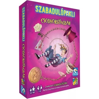 Gémklub Изгубете се от Страната на чудесата унгарска карта игра (dav34139)