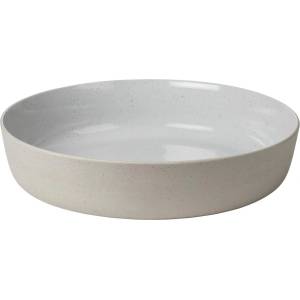 Blomus (Германия) Голяма купа за салата blomus sablo керамична - Ø34.5 см - цвят светлосив (blomus 64106)