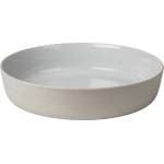 Blomus (Германия) Голяма купа за салата blomus sablo керамична - Ø34.5 см - цвят светлосив (blomus 64106)