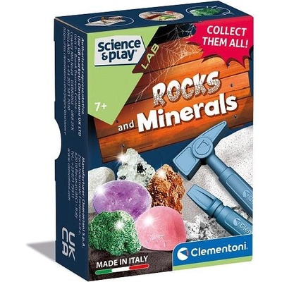 Clementoni Science - Мини комплект, Минерали и скъпоценни камъни