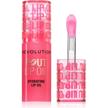 Revolution Beauty Pout Lip масло от нар с хидратиращ ефект цвят Watermelon Pink 3ml