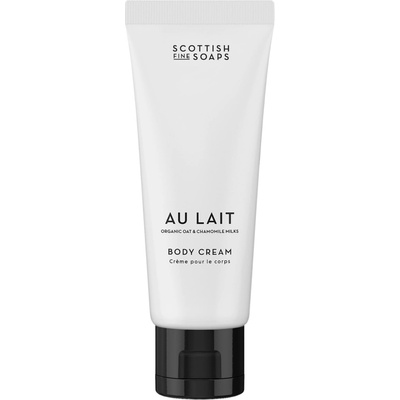 Scottish fine soaps Hydratační tělový krém Au Lait 200 ml, bílá barva, plast