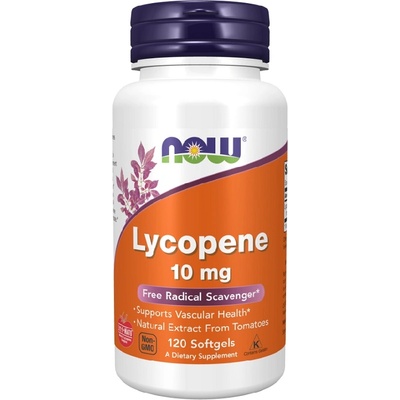 NOW NOW Lycopene 10mg, 120 Softgels