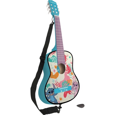 Lexibook Детска акустична китара Lexibook - Disney Stitch, 78 cm (K2000D)