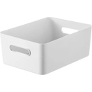 SMARTSTORE Úložný box, plastový, 15,4 l, "Compact L", biely
