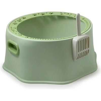 Tiger's Heart Съд за котешка тоалетна дълбок, кръгъл