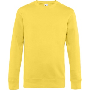 B&C Collection B&C KING CREW NECK / Мъжки суитшърт - жълт L (01U01Kx5103)