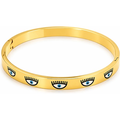 iŠperky dámsky oceľový náramok Evil eye ID|311711