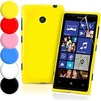 Image 1 of Nokia Lumia 520 Силиконов Калъф + Скрийн Протектор